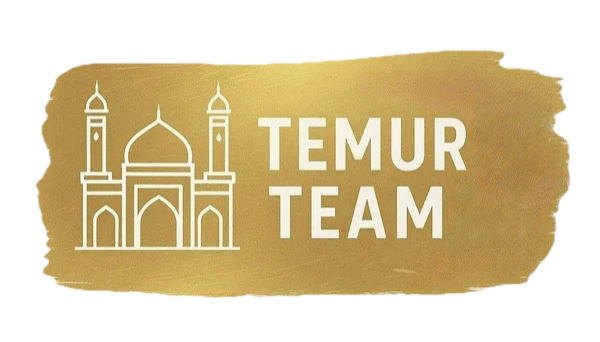 TEMUR TEAM — Uzbekistan travel agency logo